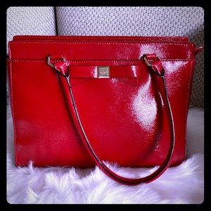 Kate Spade Red Patent Leather Bag